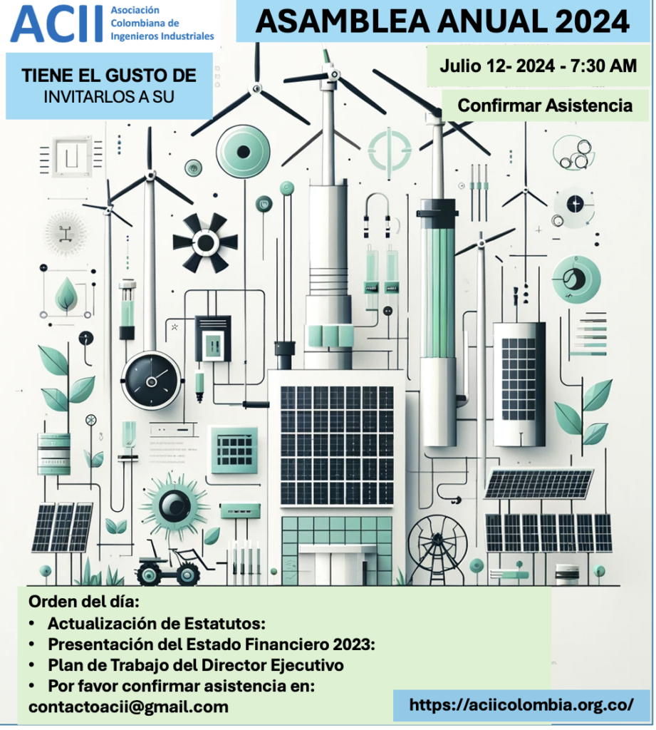 Invitación Asamblea ACII 2024
